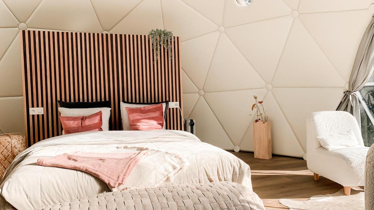 Romantische Glamping Dome Koksijde - Duiniek Bagian luar foto